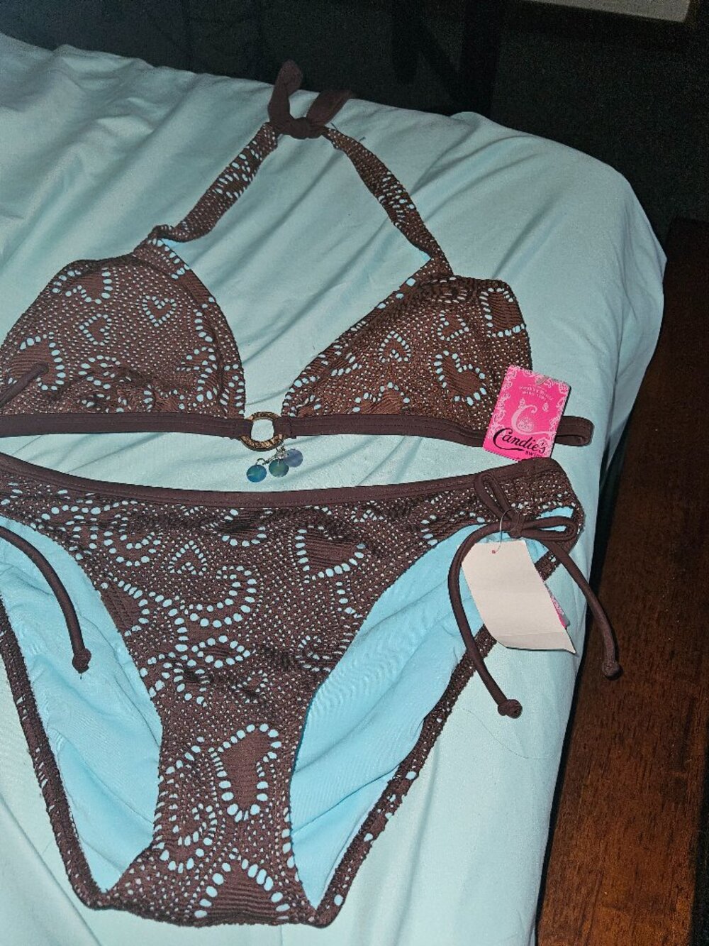 Candie's bikini set Juniors size L - NWT